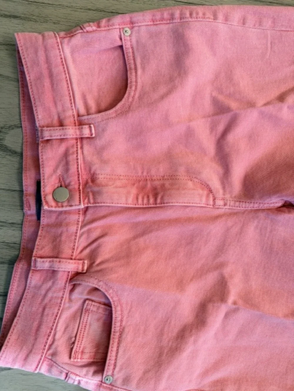 NWOT DL1961 Patti Straight High Rise Vintage Ankle in Flamingo size 27 - Picture 6 of 16